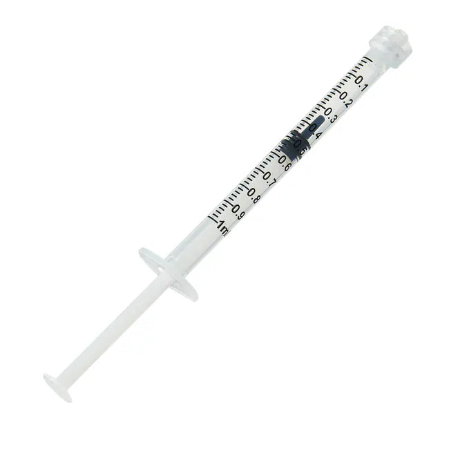 Sterile Syringes with Luer-Lock Disposable for Single Use (100/case)