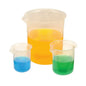 25 ml Beakers Plastic Polypropylene 100/pk