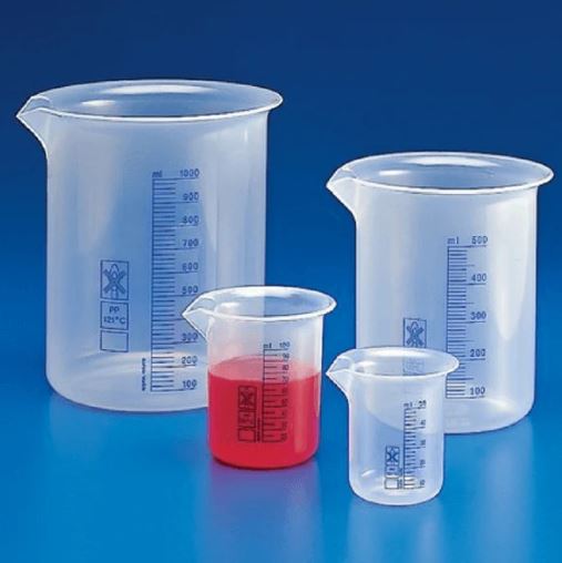 50 ml to 10,000 ml Beaker Printed Graduation